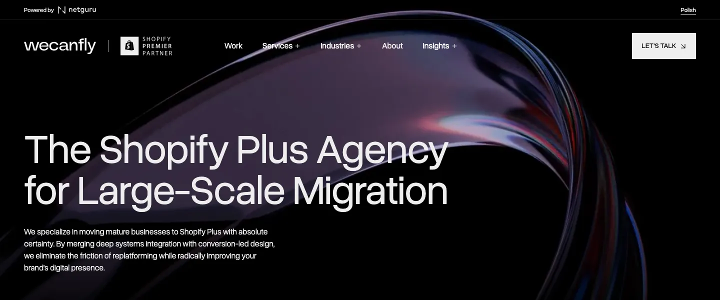 We Can Fly's homepage