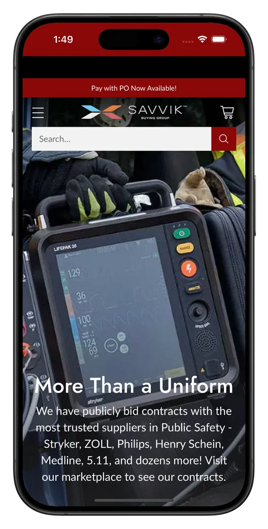 Savvik app preview