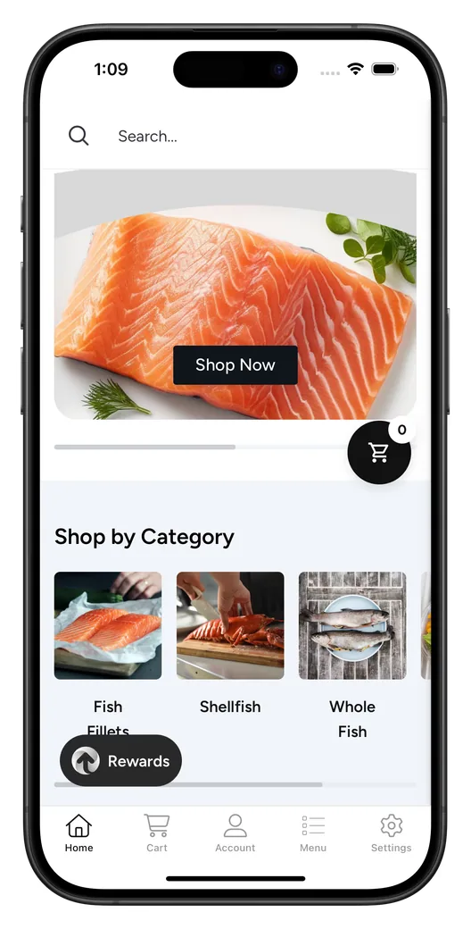 Svenfish app preview