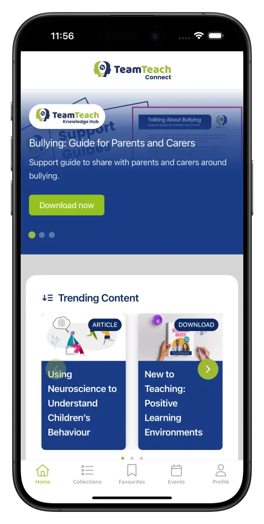 Team Teach app preview