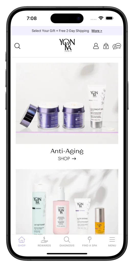 Yon-Ka Paris app preview
