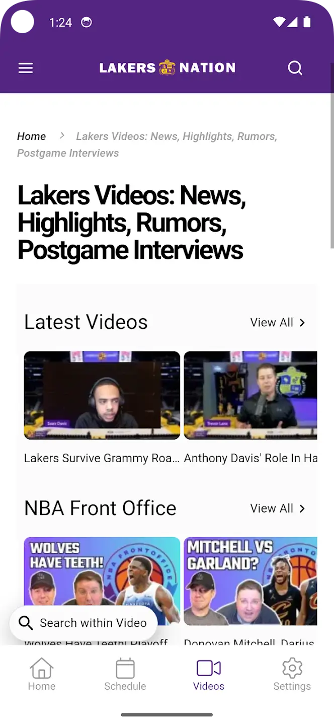 mediumlargela.com app screenshot