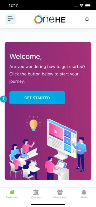 onehe.org app screenshot