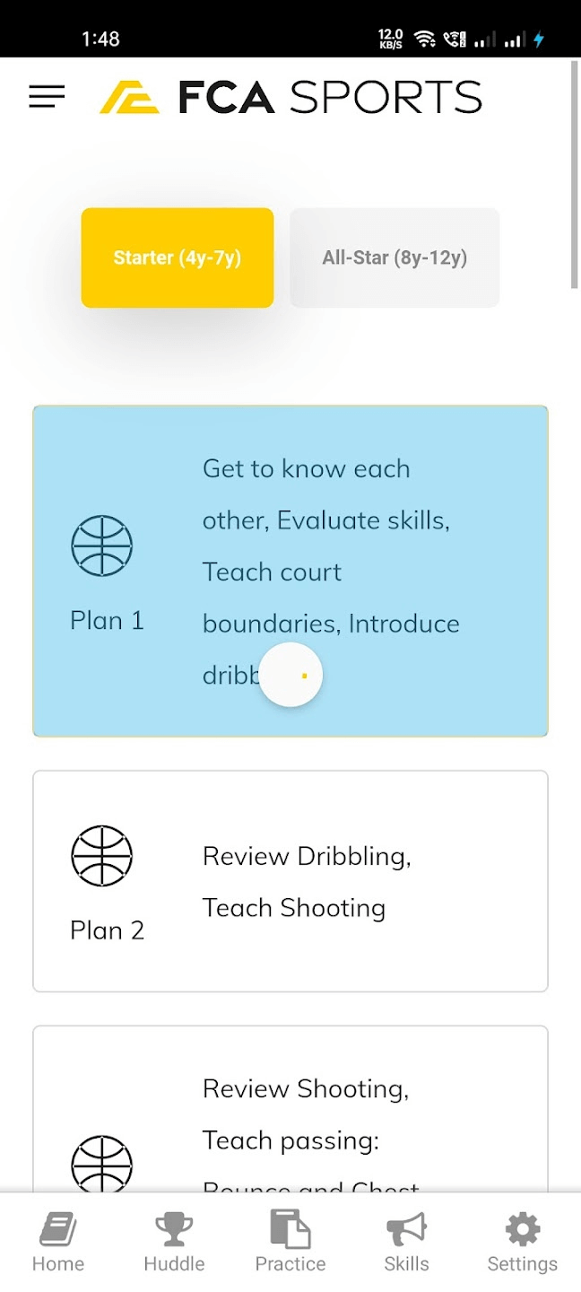 fca.org app screenshot