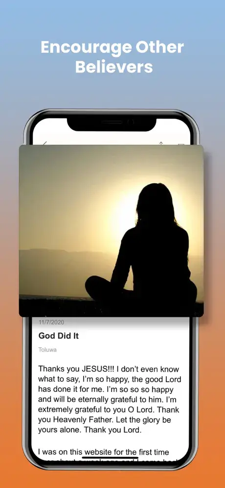 testimonyshare.com app screenshot