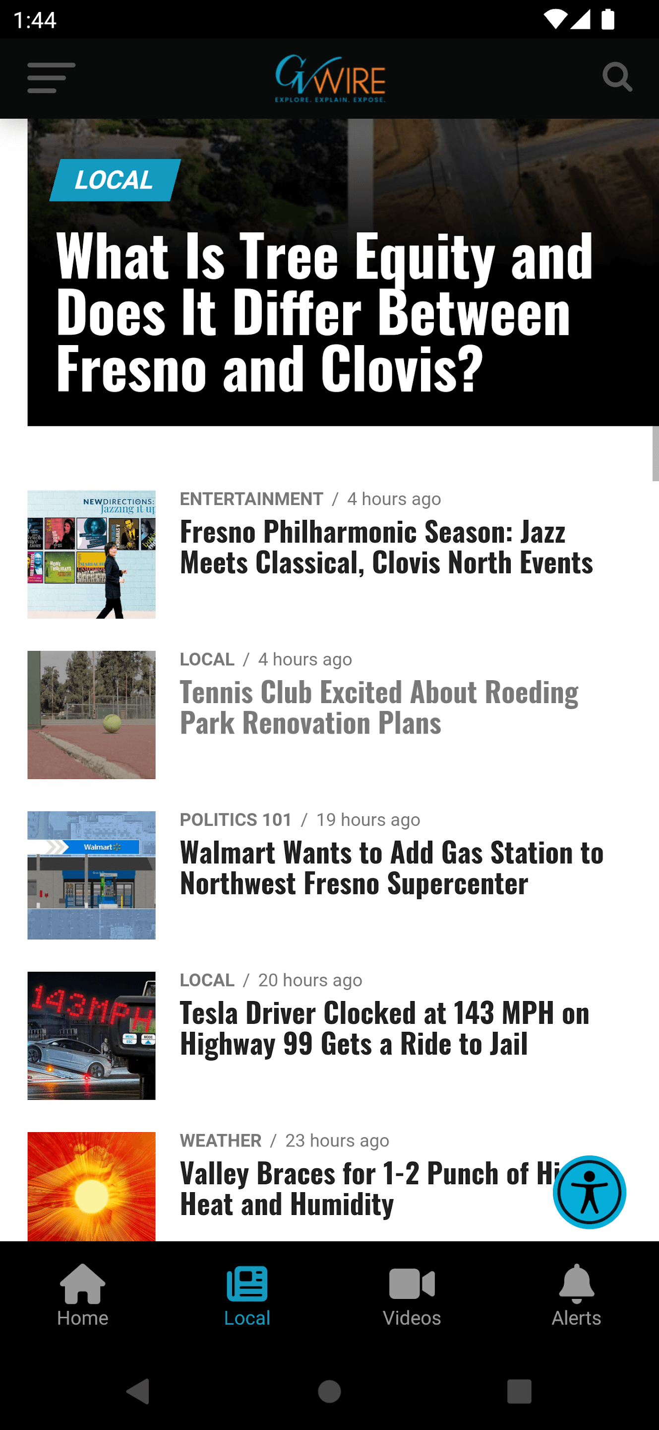gvwire.com app screenshot