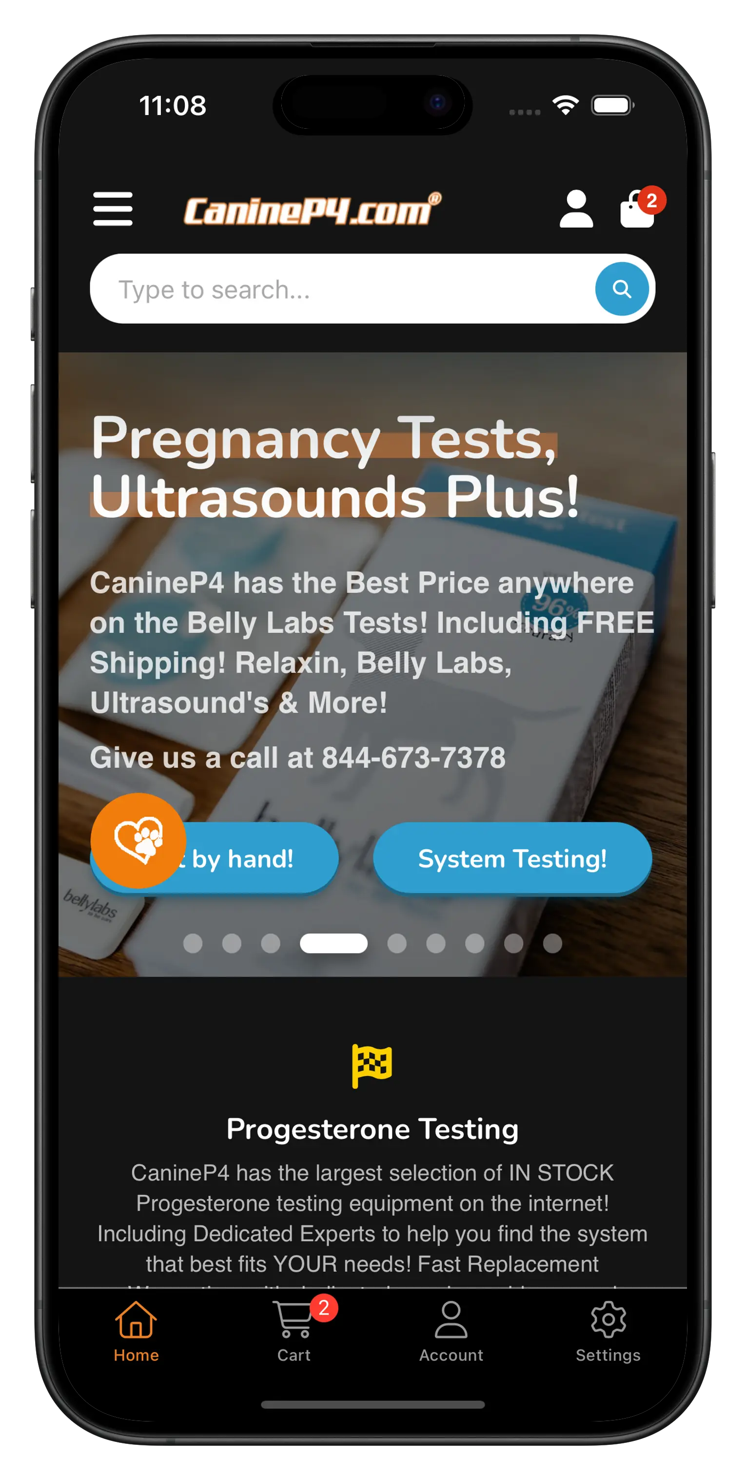 caninep4.com app screenshot