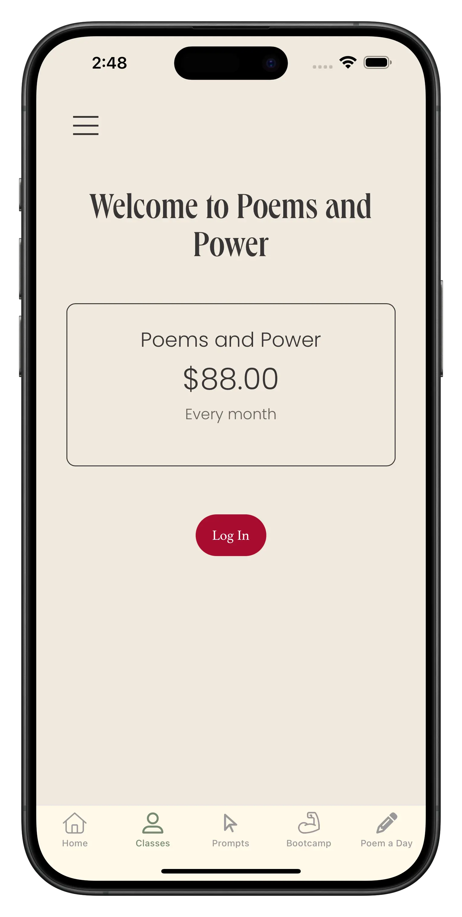 chelsiediane.com app screenshot