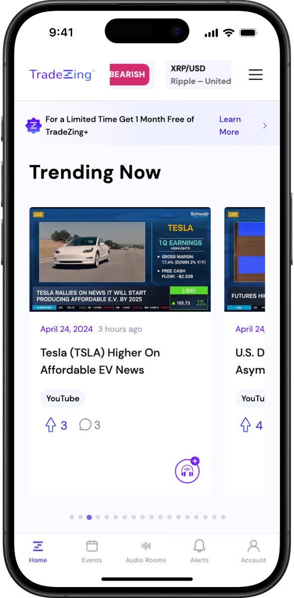 TradeZing mobile app