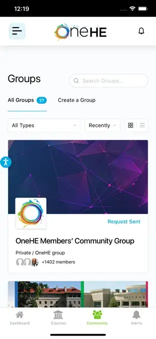 onehe.org app screenshot