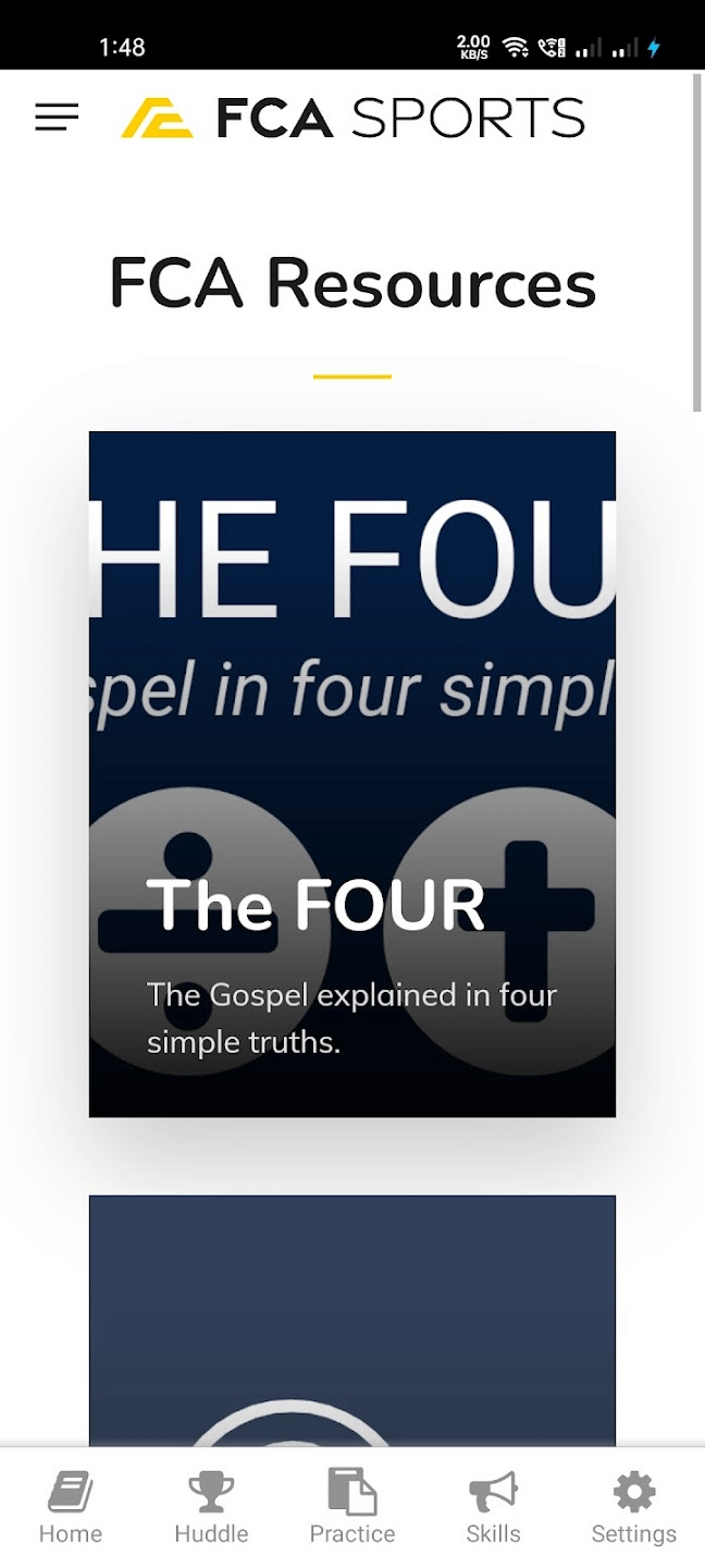 fca.org app screenshot