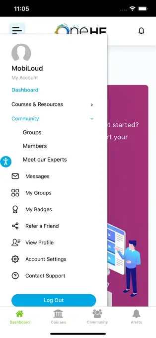 onehe.org app screenshot