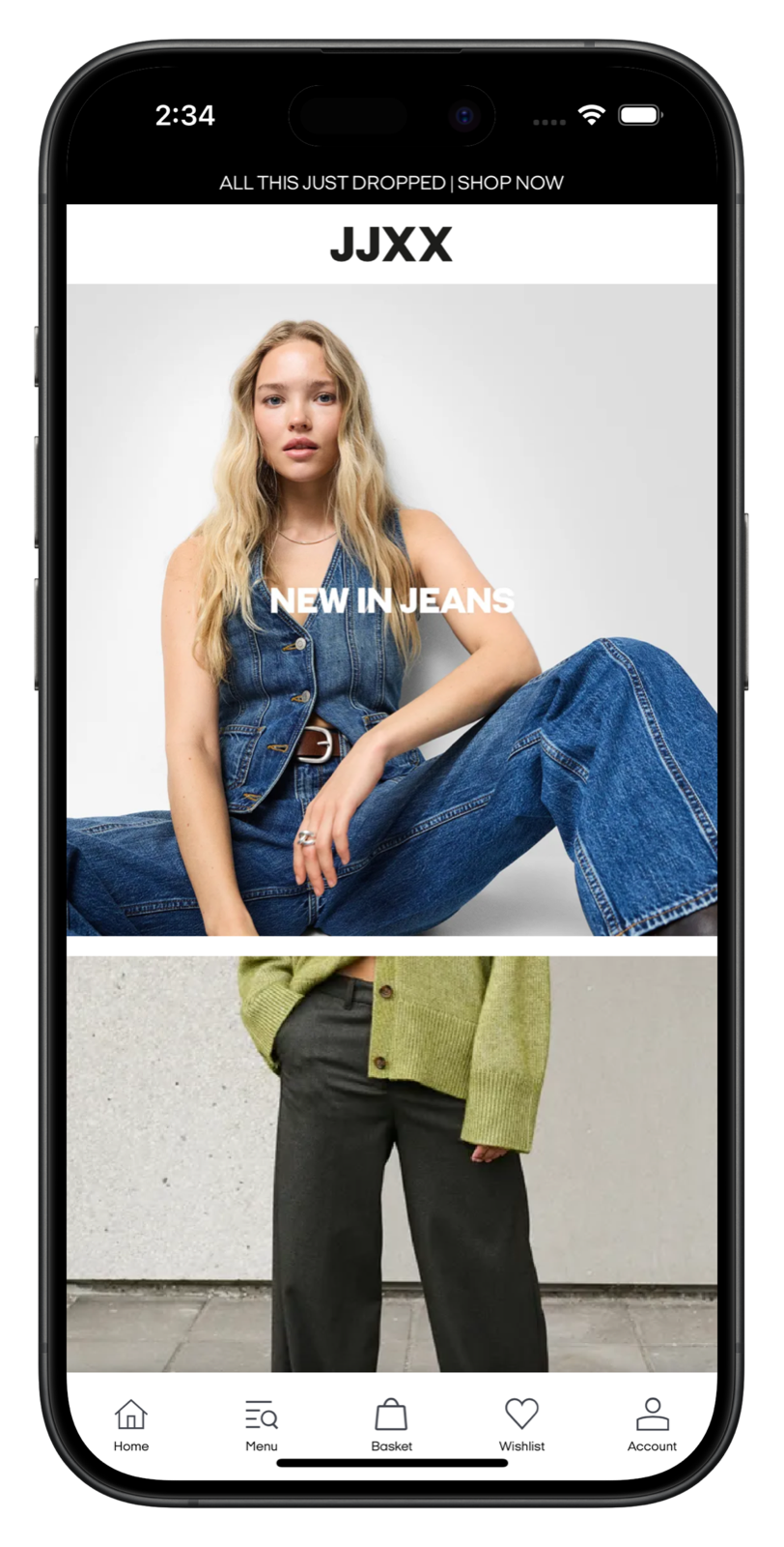 jjx-fashion app screenshot
