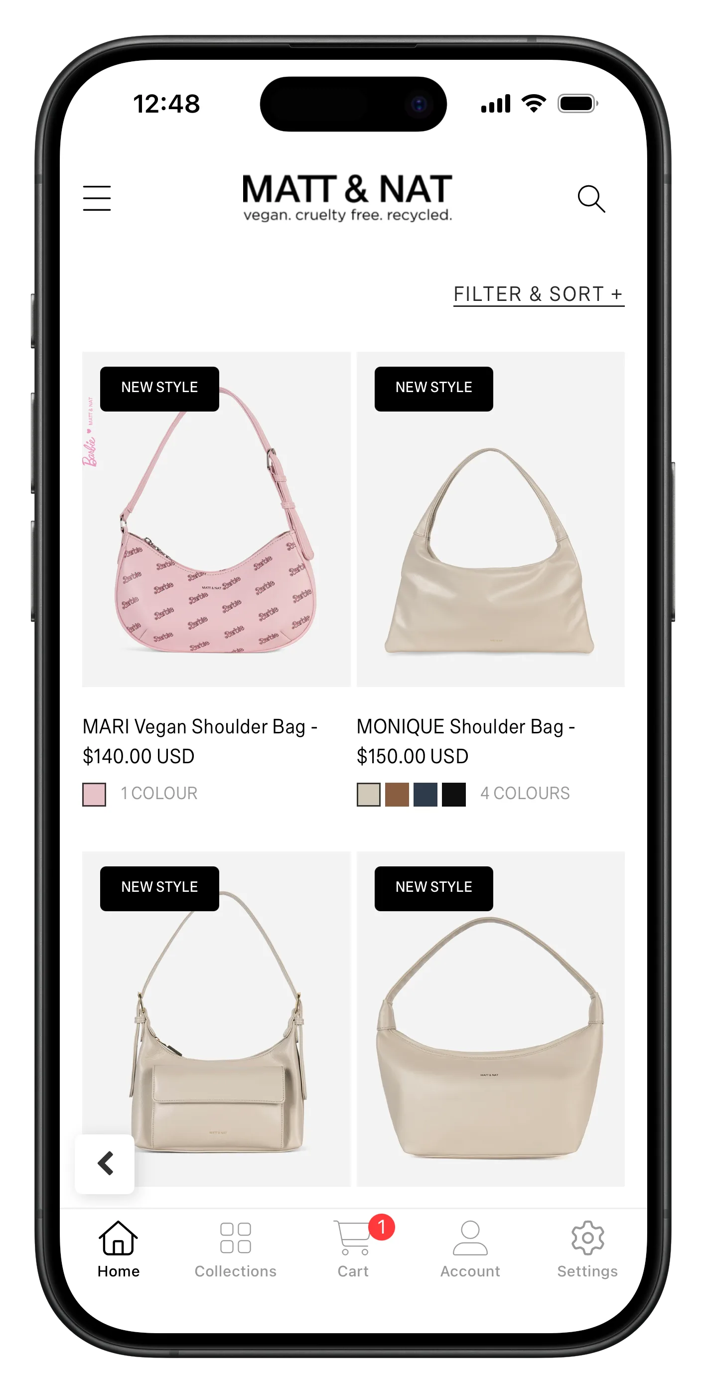 mattandnat.com app screenshot