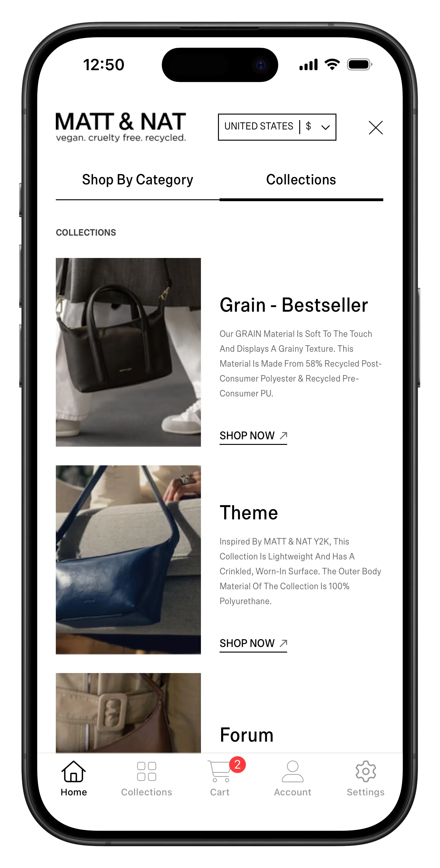 mattandnat.com app screenshot