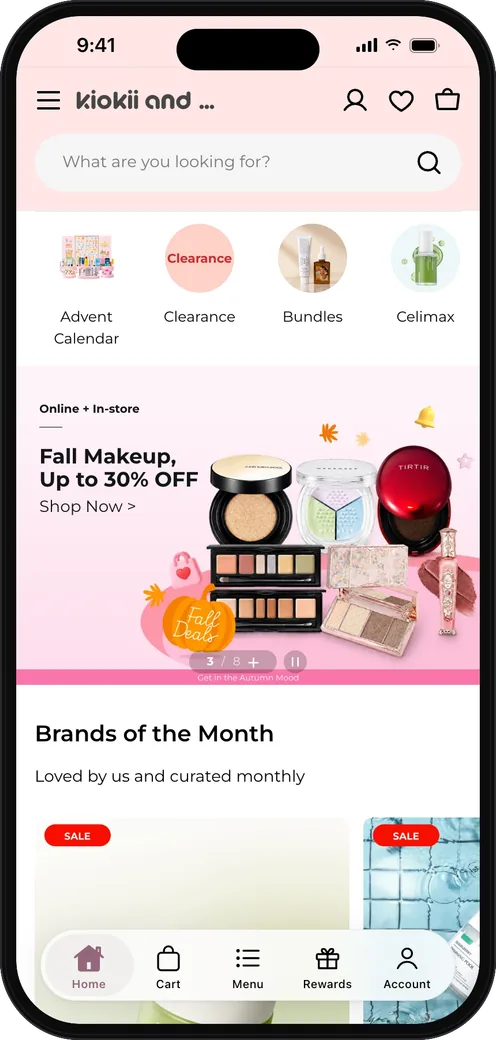Kiokii mobile app