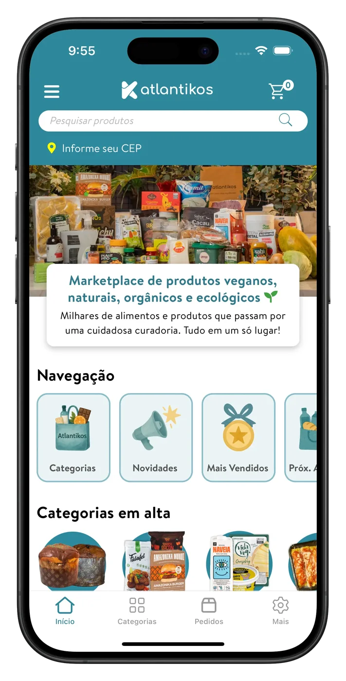 Atlantikos mobile app
