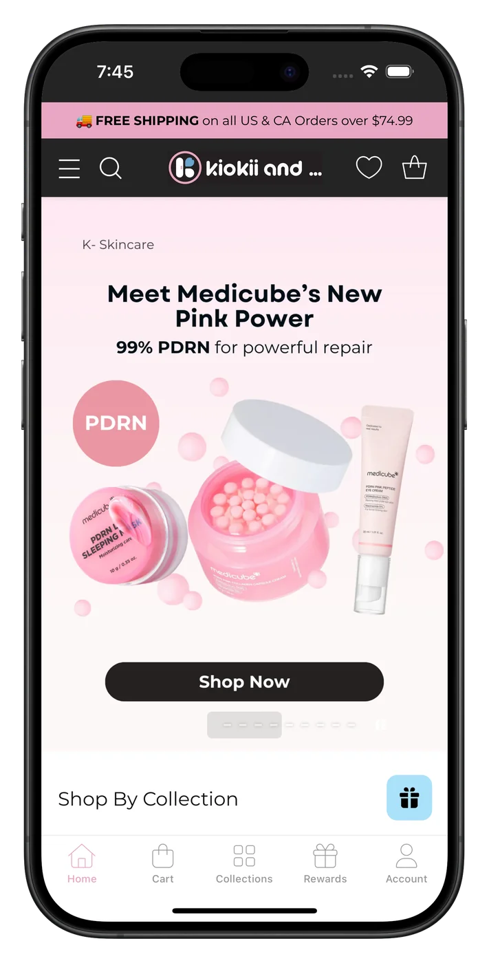 Kiokii mobile app