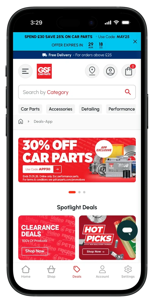 GSF Car Parts's app
